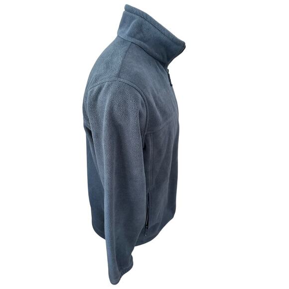 Columbia Mens Large Blue Full ZIP Fleece Jacket - Picture 4 of 5